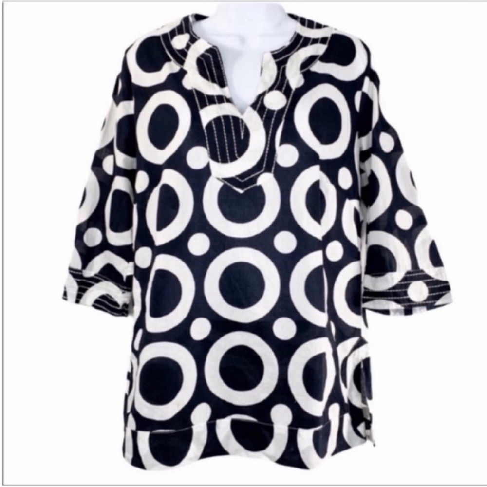 CRAIG TAYLOR Trixie fit tunic S S Minnow